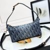 DiorTravel Nomad Clutch Lunch Box Bag Extended Strap D6663
