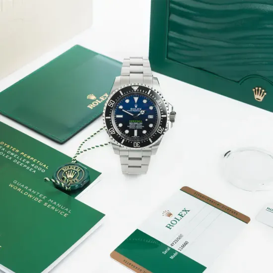 Rolex Sea-Dweller Deepsea 126660 D-Blue James Cameron Blue Dial 44mm New