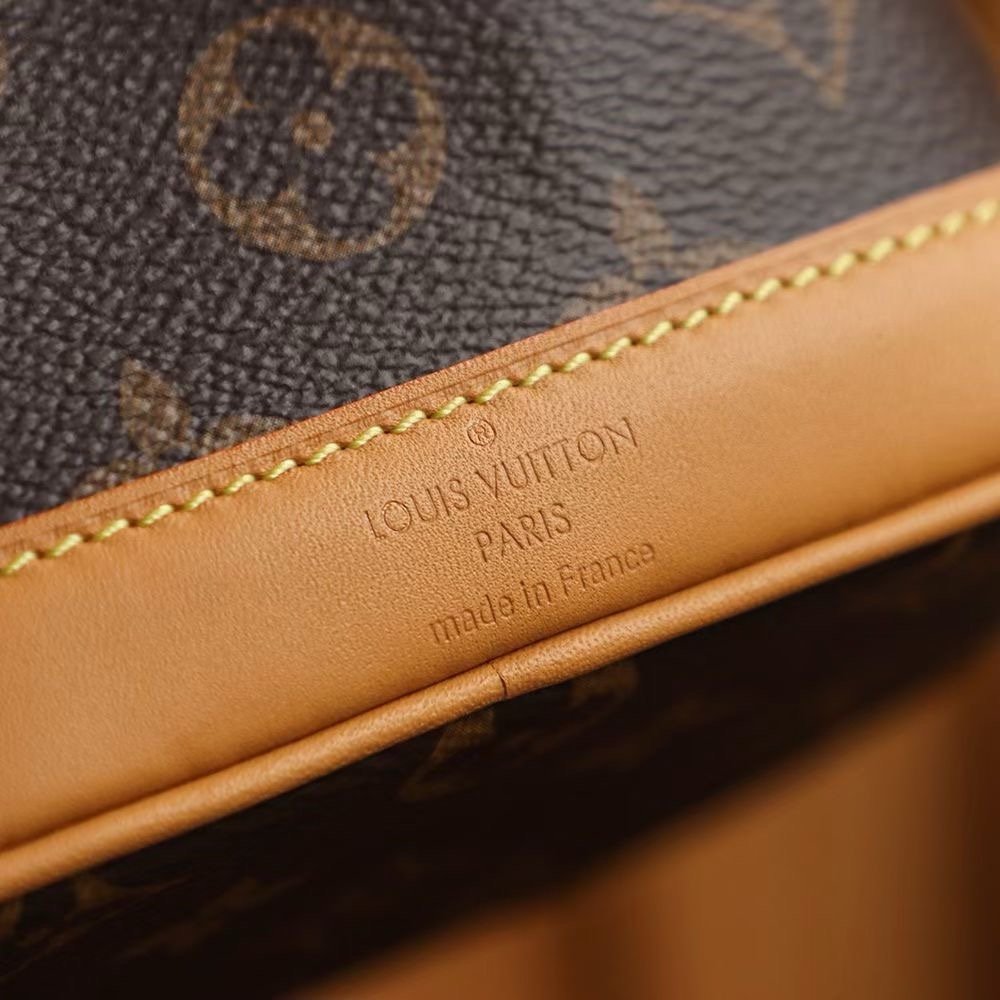 Louis Vuitton Nano Mini small bucket m81266 old flower 13*16*10cm