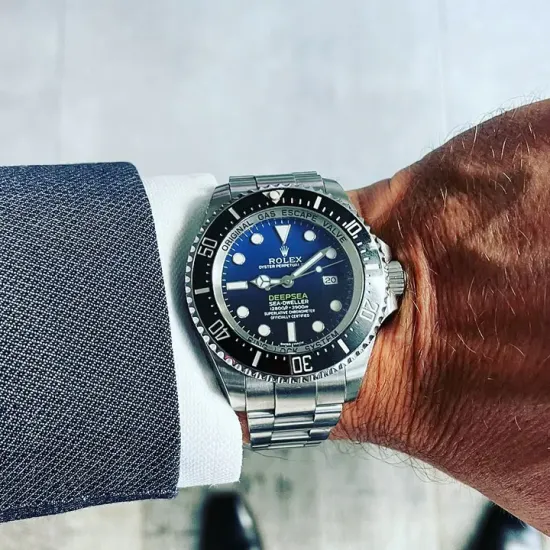 Rolex Sea-Dweller Deepsea 126660 D-Blue James Cameron Blue Dial 44mm New