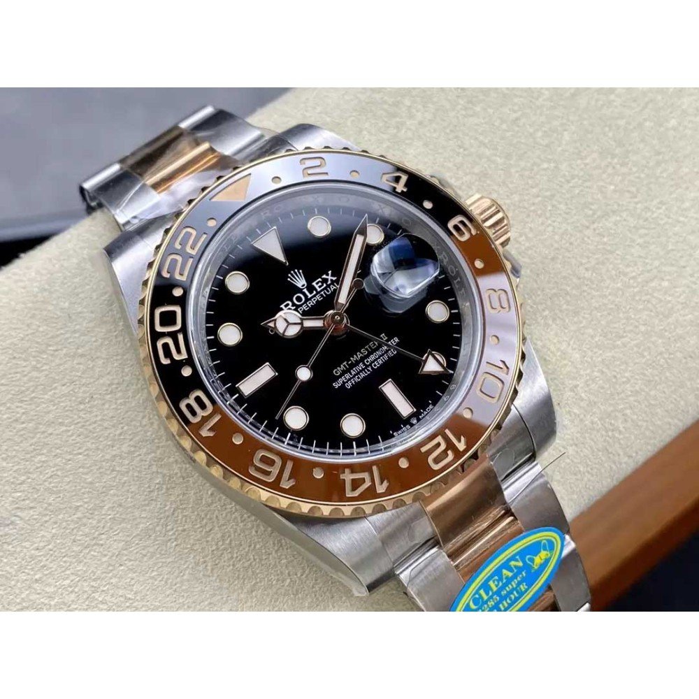Rolex GMT Master II 126711chnr-0002 SARS Circle Two Tone Swiss 3285 Movement Clean Factory