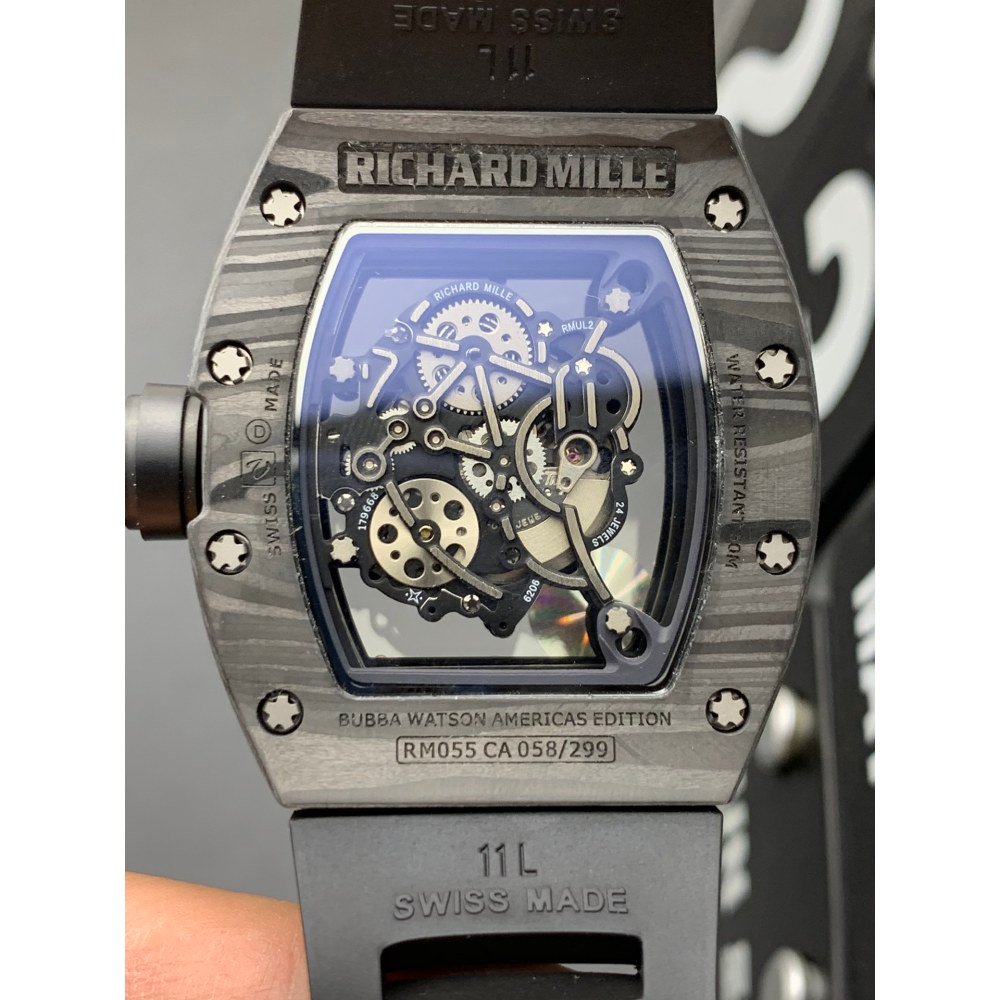RM011-01 R Mancini Chrono Rose Gold Black Dial 7750