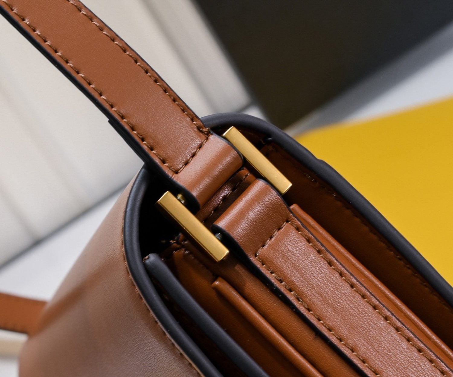 YSL Solferino Tofu Bag