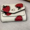 Strawberry pattern wallet