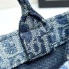 𝐃𝐢𝐨𝐫 𝐁𝐨𝐨𝐤 𝐓𝐨𝐭𝐞 Shoulder strap mini denim D D6687
