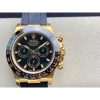 Rolex Daytona 116518LN Black Dial Rubber Strap A7750 Movement