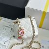 Chanel 24A Workshop enamel adjusting button makeup case 96080W650