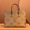 Louis Vuitton onthego handbag in monogram giant canvas m44576