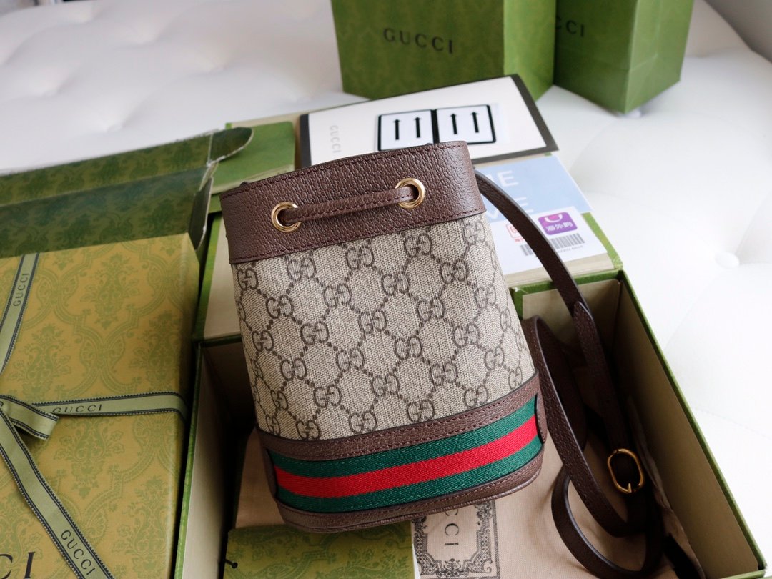 Ophidia Series Mini Bucket Bag