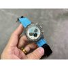 Rolex DIW Modified Datona Carbon Fiber Blue White Dial Swiss 4130 Movement