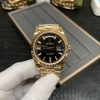 Rolex Day-Date 228238 Rose Gold Black Crystal Dial President Bracelet Swiss 3255 Movement