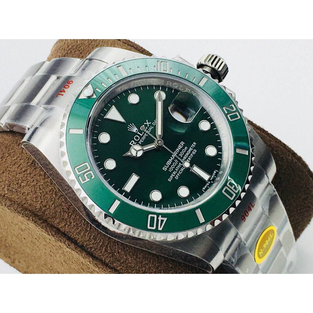 Rolex Submariner 116610LV Hulk 3135 Movement Noob F