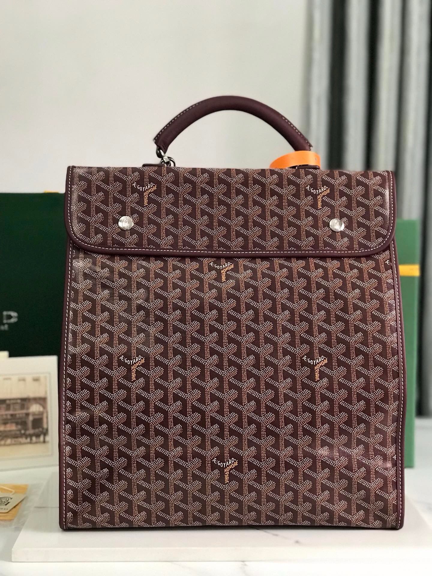 Goyard Saint Leger Folding Backpack 020191W720