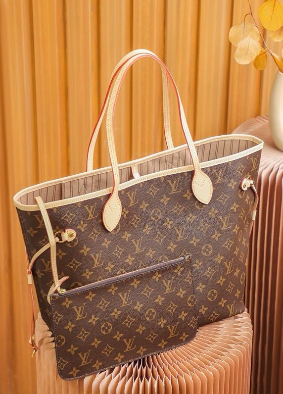 Neverfull shopping bag. letter bag. mommy bag. classic tote bag #m40995# 31*28*14cm