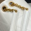 JAMIE 4.3 Small Original Sheepskin Handbag Creamy White Sheepskin/Gold 763475