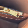 BUCKET TRIOMPHE shiny cow leather bucket bag Triomphe new bucket bag 25*22*14