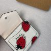 Strawberry pattern wallet