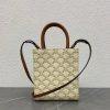 Celline Triomphe Mini Tote Beige 17-20-6