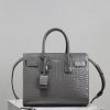 SAC DE JOUR Classic Accordion Bag Grey