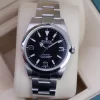 Rolex Explorer I MKII Stainless Steel Black Arabic Index 39mm 214270-0003 Unworn