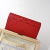 LV Diamond pattern leather embossed pochette metis handbag envelope wallet