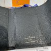 LV embossed wallet card holder
