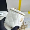 Chanel 24A Workshop enamel adjusting button makeup case 96080W650