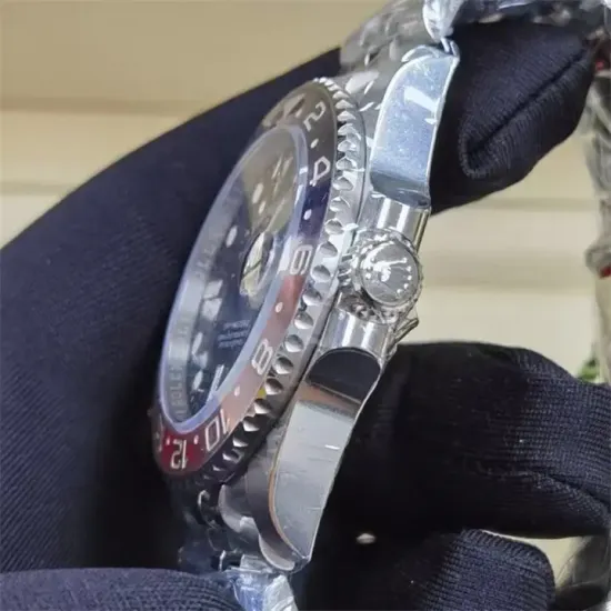 Rolex GMT Master II Batman & Pepsi 126710 Oyster Jubilee Bracelet Stainless Steel