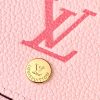 LV Pink! Short! Wallet Wallet made of soft monogramempreinte leather