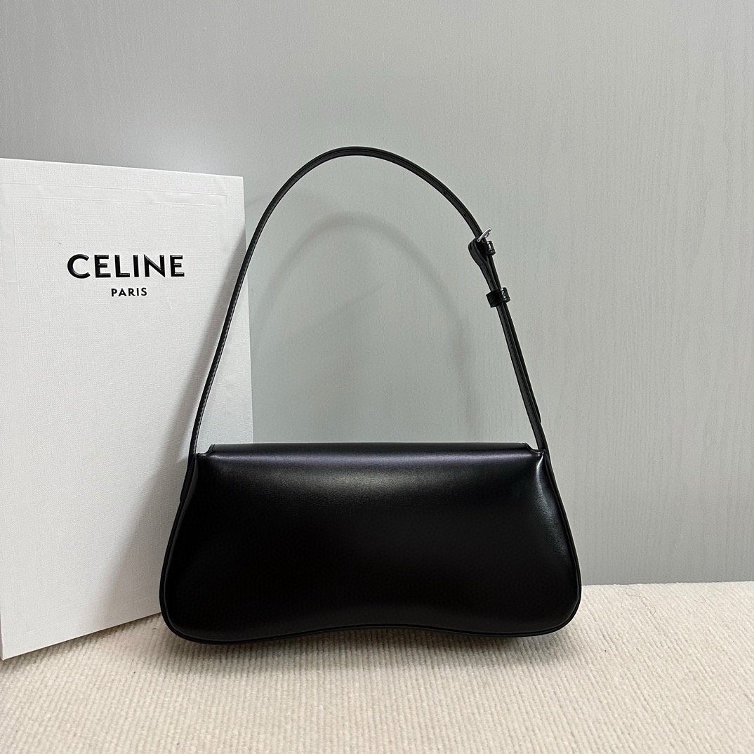 2024 CE NEW LOLA Medium Shiny Calfskin Handbag 115533