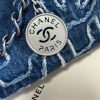 Chanel 24A 22Bag medium denim garbage bag AS3261W1080