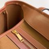 CELIN_E CABAS Medium Bag in Calfskin with Logo Print 31.5 x 31.5 x 16 cm