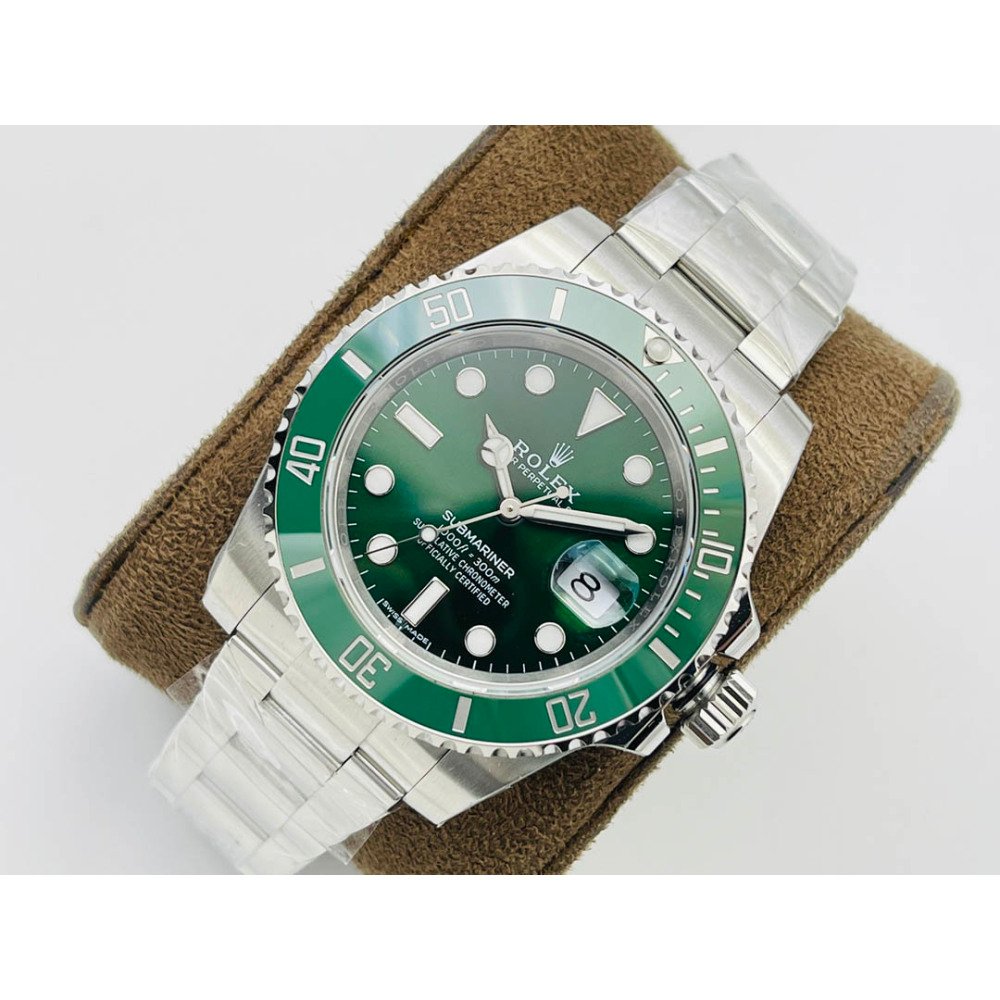 Rolex Submariner 116610LV Hulk Green Dial Ceramic Bezel 3135 Movement