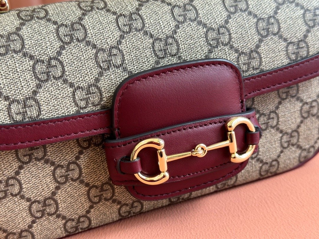Gucci Horsebit 1955 series small handbag 815206 FAD6M 8759