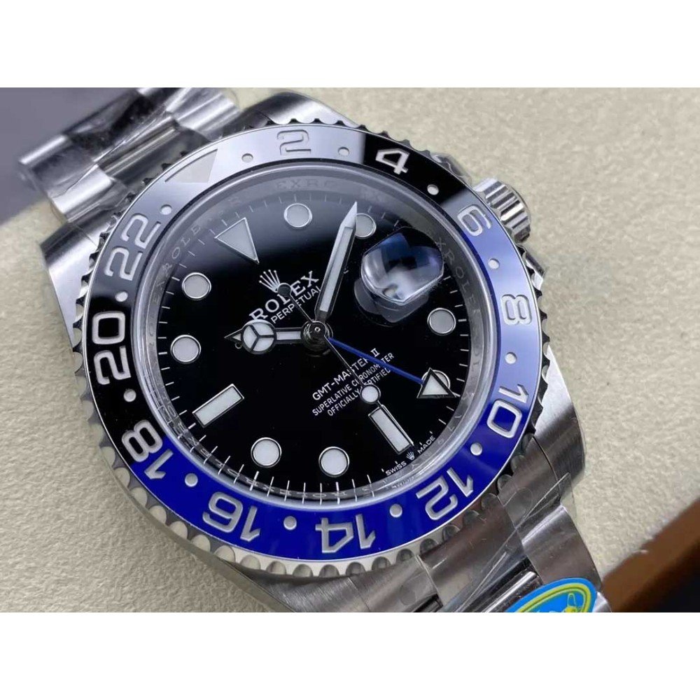 Rolex GMT Master II 126710blnr Blue Black Circle Swiss 3285 Movement Clean Factory