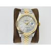 Rolex Datejust 126231 Yellow Gold Palm Dial Stainless Jubilee Bracelet Swiss Clone Movement