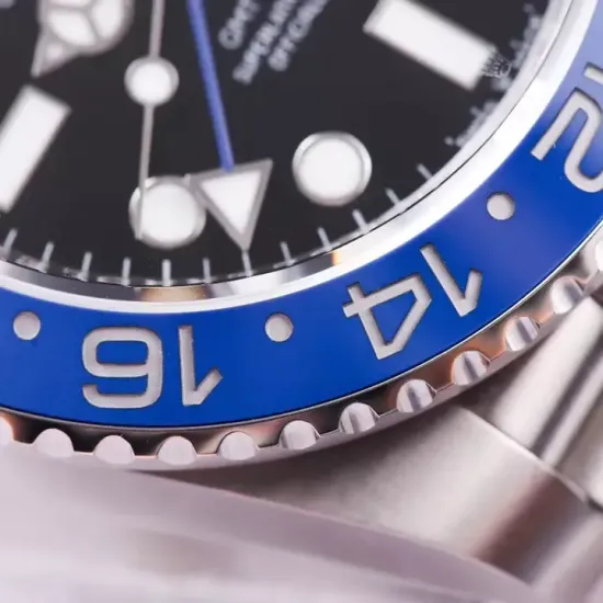 Rolex GMT Master II Batman & Pepsi 126710 Oyster Jubilee Bracelet Stainless Steel