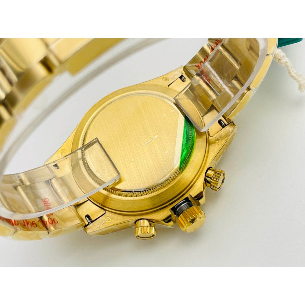 Rolex Daytona 116528 18K Yellow Gold Champagne Dial 4130 Movent