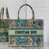 Tote tiger embroidery latest earth blue color