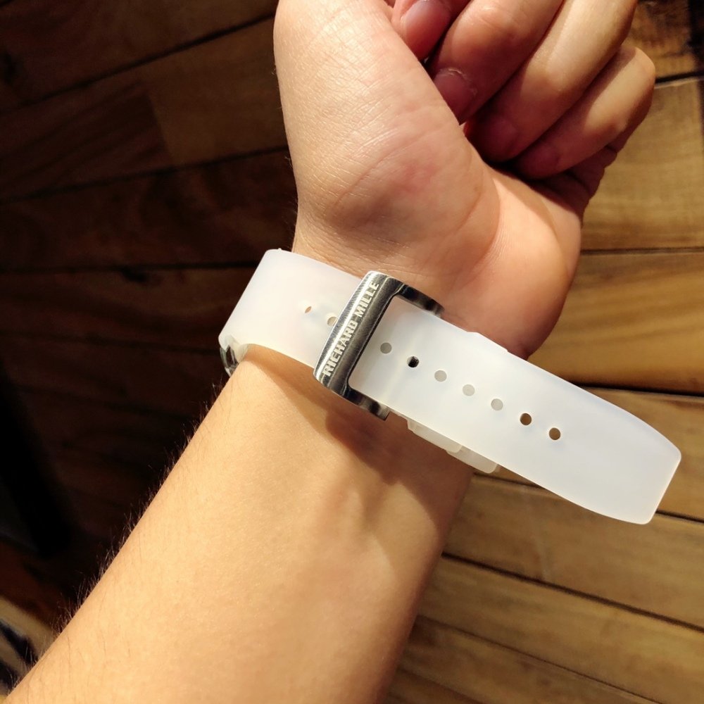 Richard Mille RM35-02 Men Mechanical Watch Rubber Band galaas