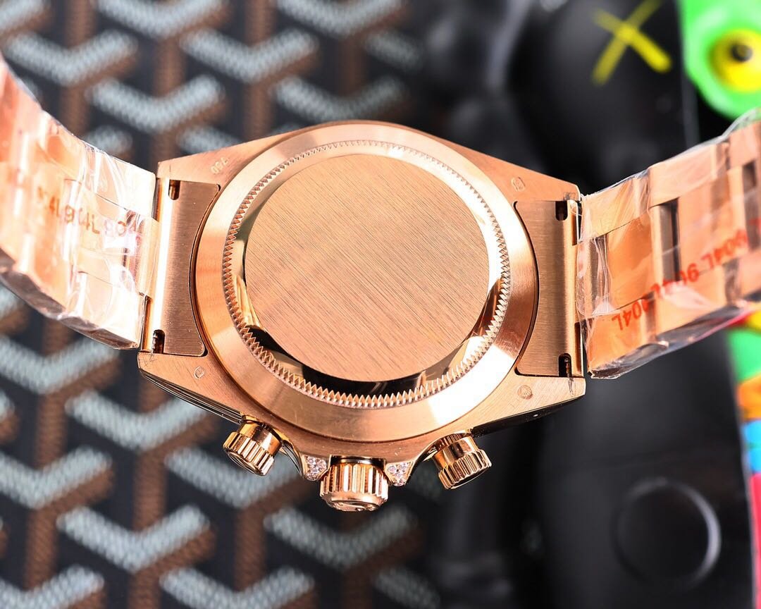 Rolex Over the top of the Rainbow - Rolex rainbow Ring Datona Platinum eye Cal.7750 mechanical timing