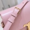 Celline Triomphe Small Box Leather Sakura Pink