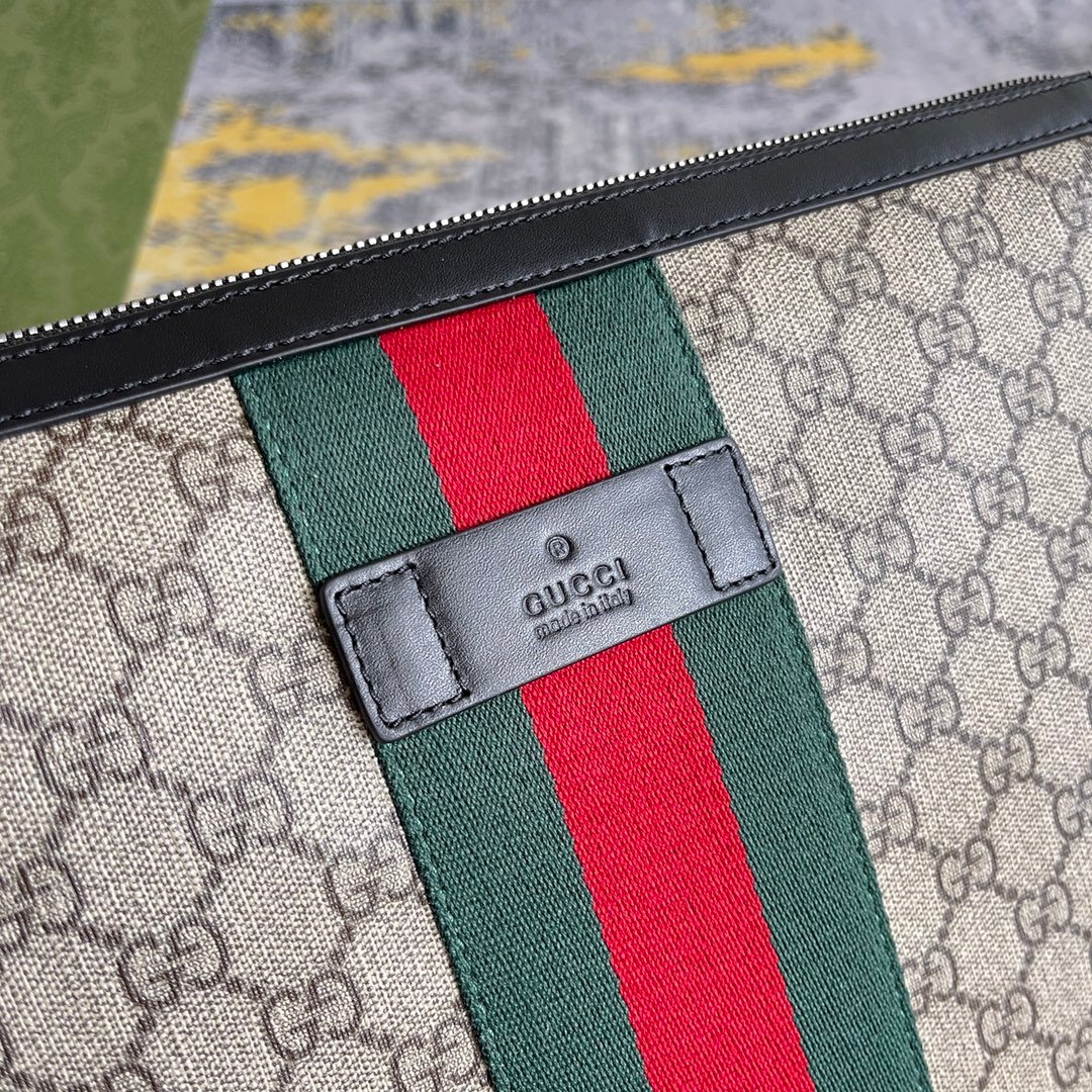 Gucci Canvas Messenger Bag