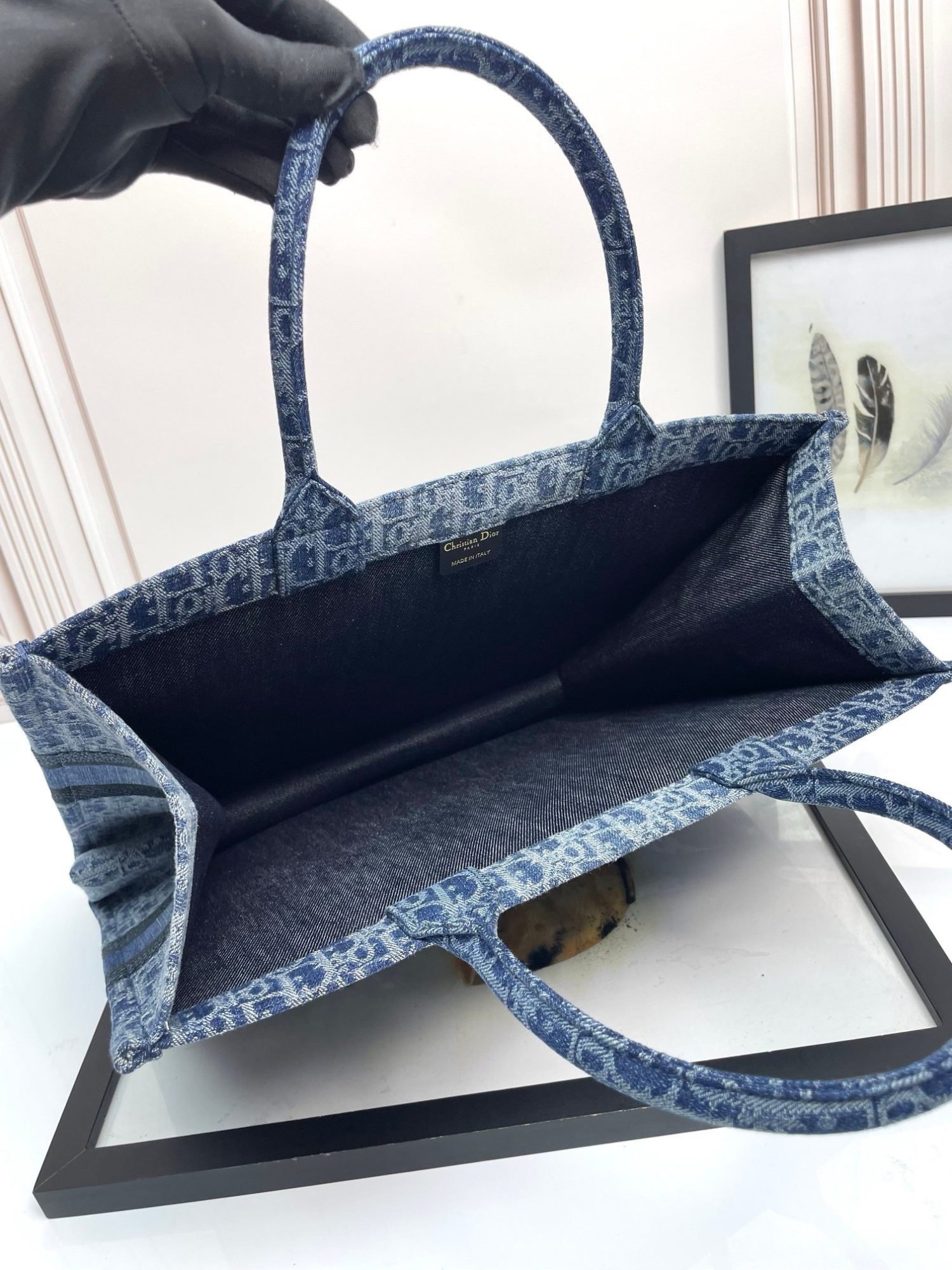 𝐃𝐢𝐨𝐫 𝐁𝐨𝐨𝐤 𝐓𝐨𝐭𝐞 Tote Jeans D D6688
