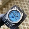AP Royal Oak 41mm Complicated 26574PT SS APSF 1:1 Best Edition Ice Blue Dial on SS Bracelet A5134 (CHS)