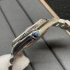 Rolex Day-Date 228206 Blue Roman Dial Steel White Gold Swiss Clone Movement