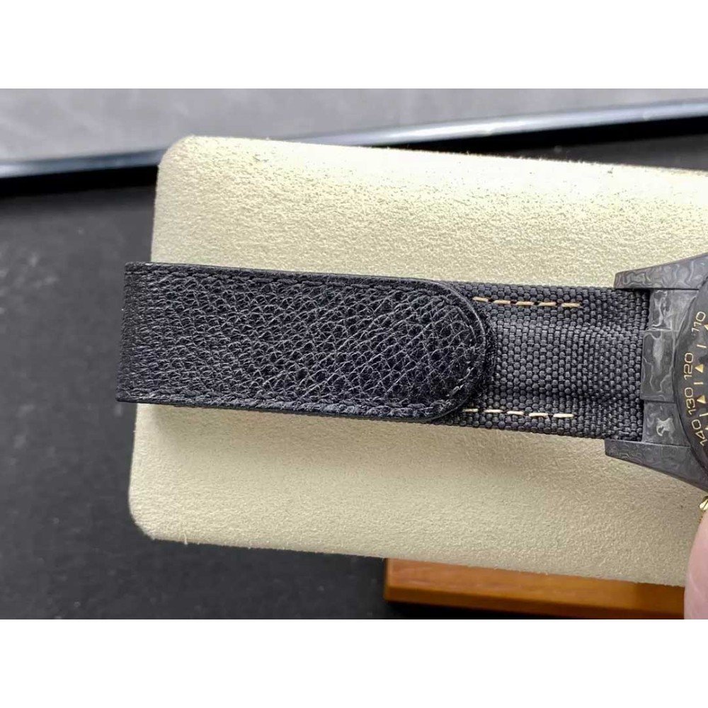 Rolex DIW Modified Datona Carbon Fiber Gray Dial Swiss 4130 Movement