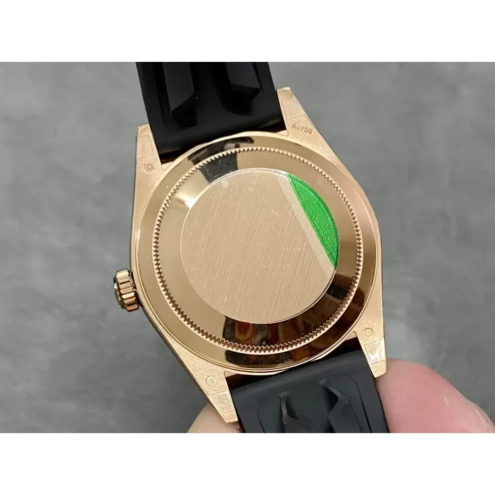 Rolex Sky-Dweller m336235-0004 rose gold and black Dial Rubber Strap 2824 Movement