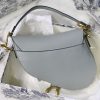 Dior saddle palm print series M9001 25.5 x 20 x 6.5 cm rock ash