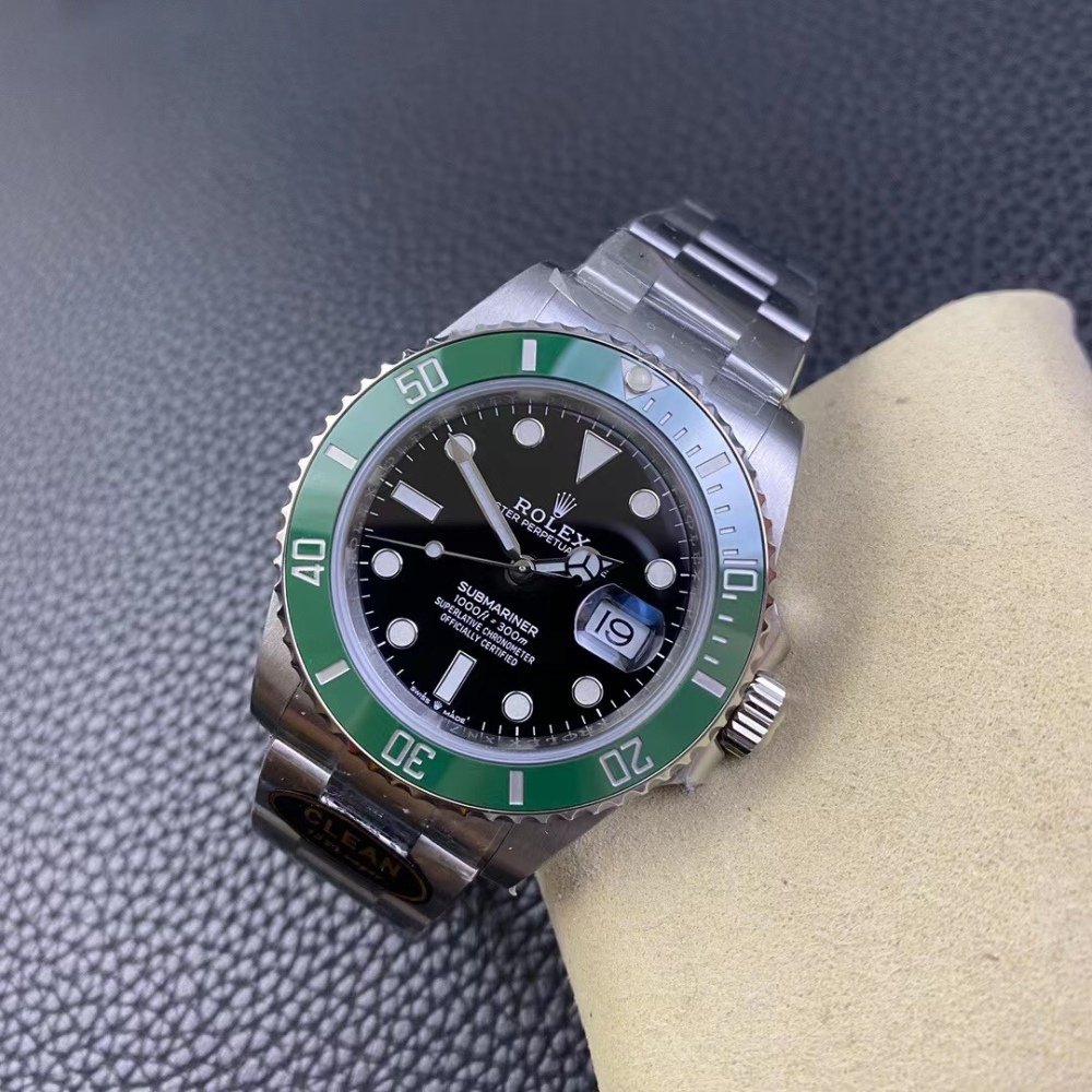 Rolex Submariner 126610LV Starbucks Green Black Dial Steel Swiss 3235 Movement